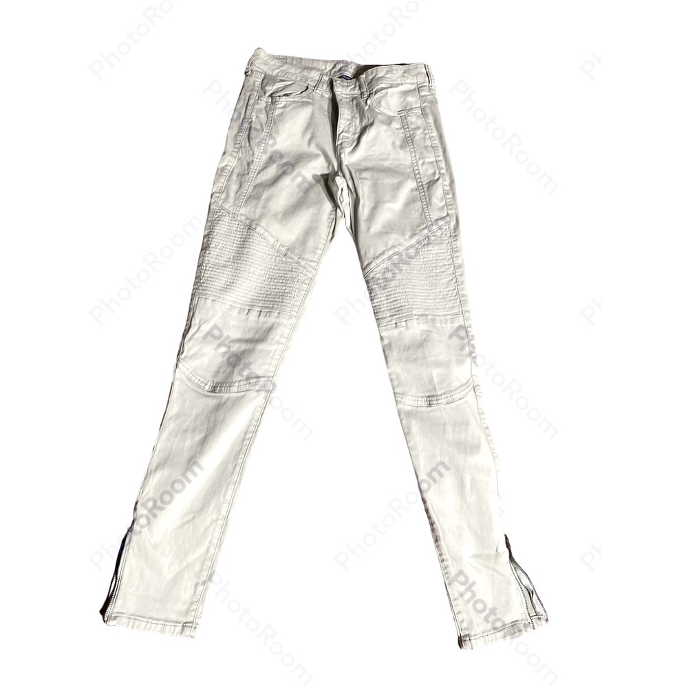 American Eagle size 10 khaki skinny X-Long pants